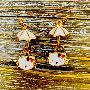 Hello kitty earrings